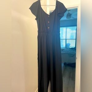 Jumpsuit- off shoulder or short sleeve